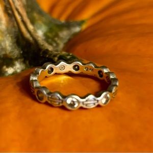 Harley Davidson Sterling Silver Ring. Size 8